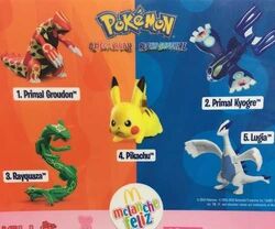 Brinquedos Pokemon Mc Donalds