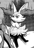 Braixen de Malva em Pokémon Adventures