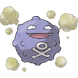 Koffing, encontrado em todas as outras versões.