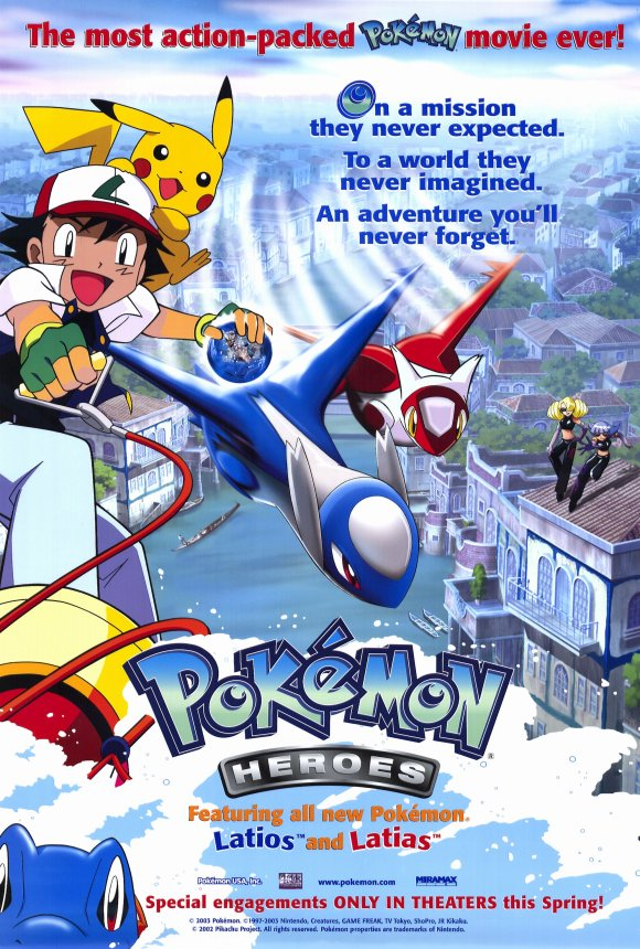 Dvd Pokémon Filmes 5 Ao 8 Dublados