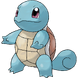 O pokémon inicial de água, Squirtle.