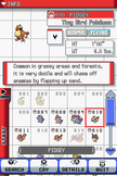 Interface da Johto Dex 2.0