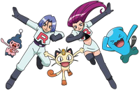 Team Rocket trio DP