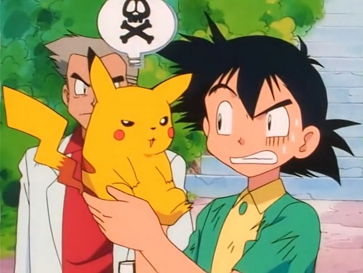 Ash deu seu primeiro beijo em Pokémon