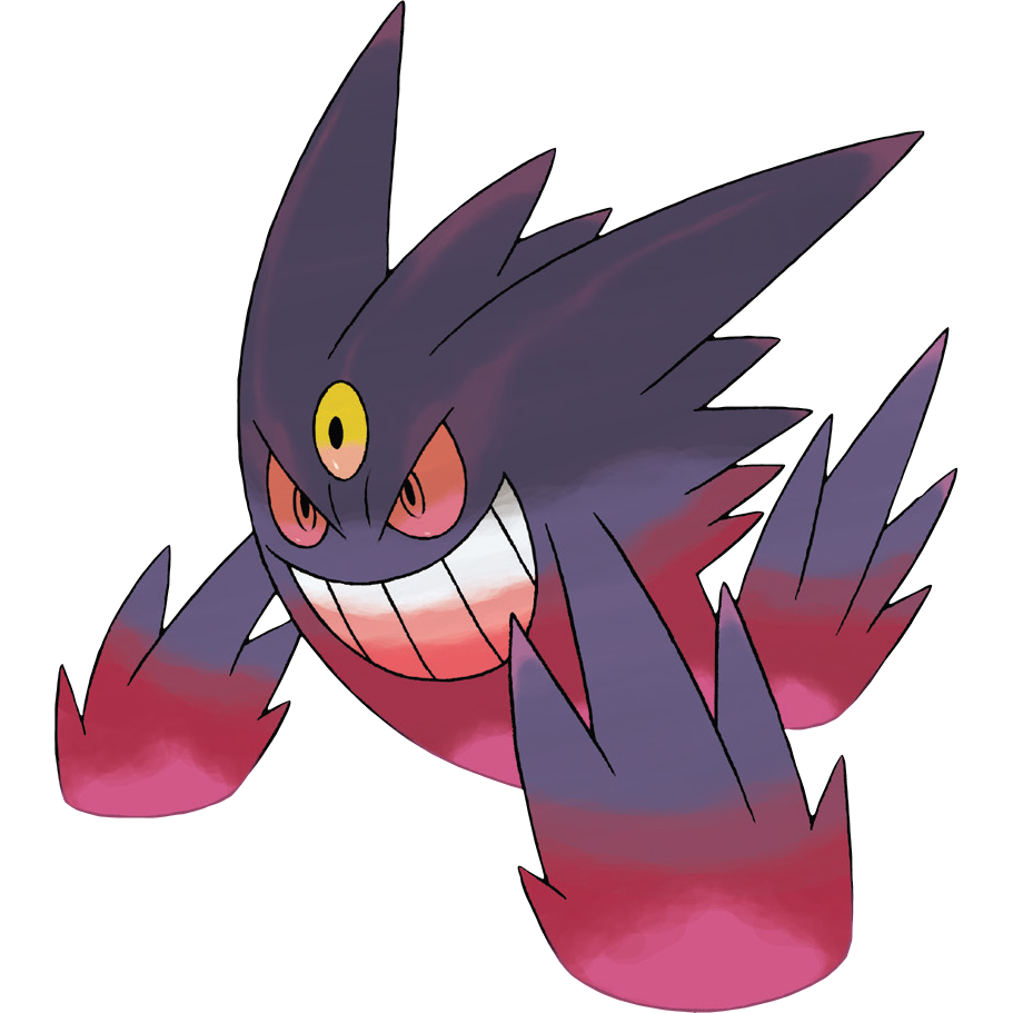 Gengar Uno de mis Pokémon fantasma favoritos