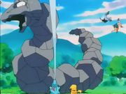 Brock Onix afraid of water