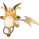 Raichu, encontrado em todas as outras versões.
