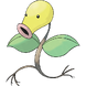 Bellsprout, encontrado somente em Pokémon Green.