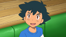 Ash without his hat SM