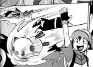 Ash Oshawott Aqua Jet M14 manga