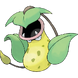 Victreebel, encontrado somente em Pokémon Green.