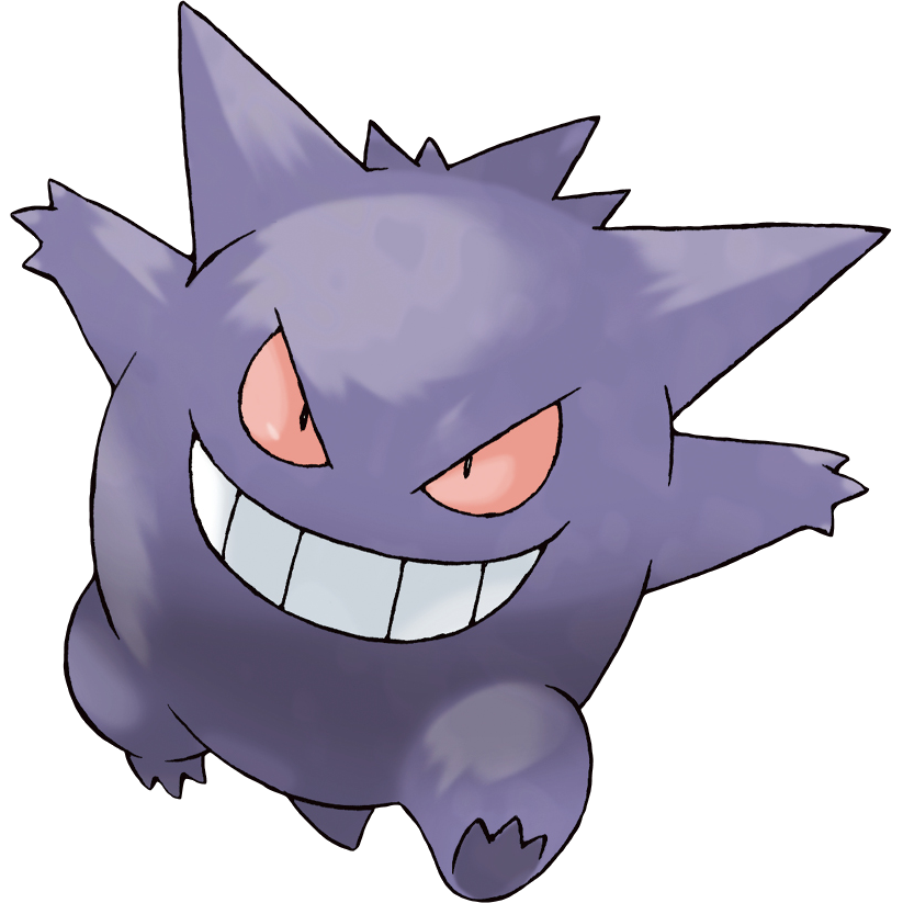 Gengar Uno de mis Pokémon fantasma favoritos