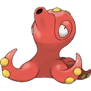 Octillery, encontrado apenas em Gold e Silver.