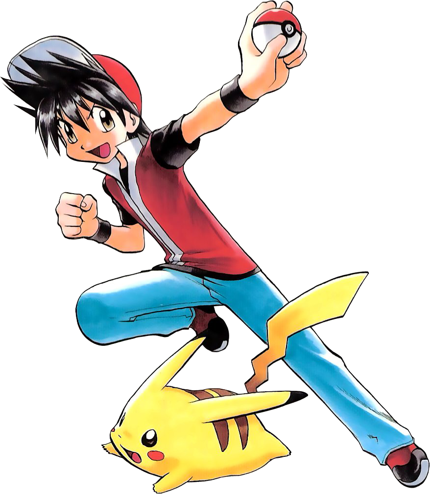 Pokemon Trainer Red Icon, HD Png Download - 640x1200 PNG 