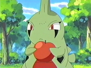 EP024 Larvitar con otra manzana