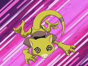 Abra derrotado