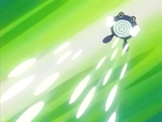 EP025 Poliwhirl usando rayo burbuja