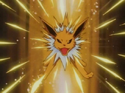 Jolteon usando misil aguja