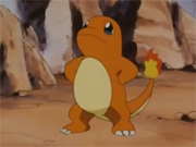 Charmander orgulloso