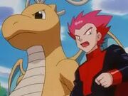 Lance y Dragonite