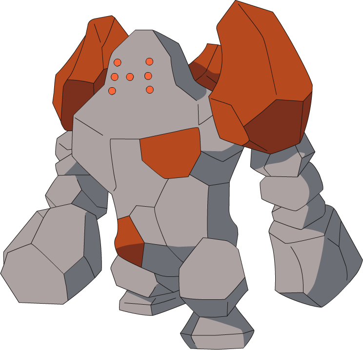 Kit Pokémon Lendários Regigigas Registeel Regice Regirock