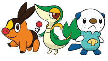 How to get Snivy, Tepig, Oshawott in Pokemon Sors Version. All Unova  Starters locations. Gen 5 