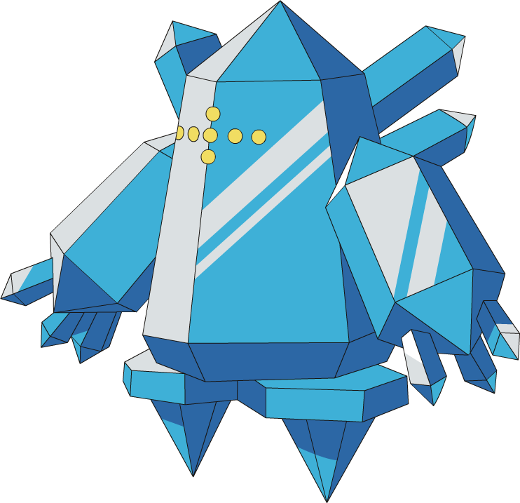 Kit Pokémon Lendários Regigigas Registeel Regice Regirock