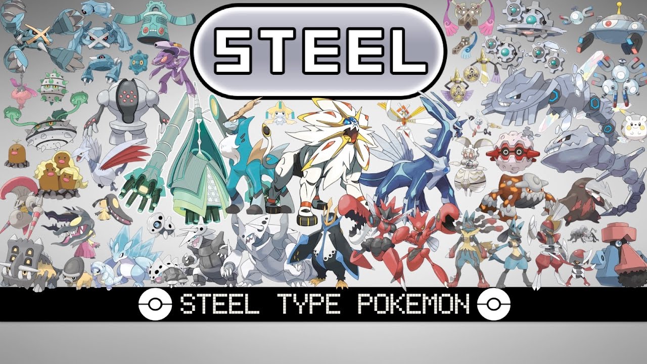 Steel type pokemon