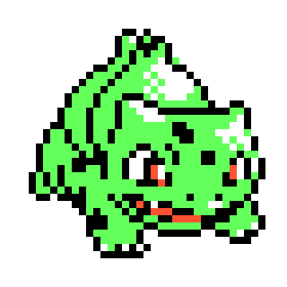 Bulbasaur - Pokemon Shiny Bulbasaur Sprite - Free Transparent PNG Download  - PNGkey