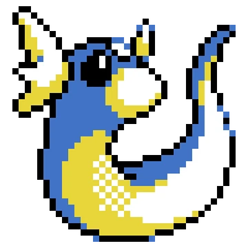 glänzendes Dratini Pixelmon