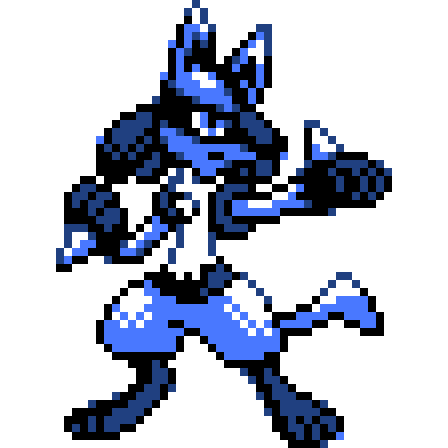 Lucario - Pixilart