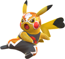 Pokkén Tournament DX - Pikachu Libre