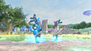 Lucario - High Stance