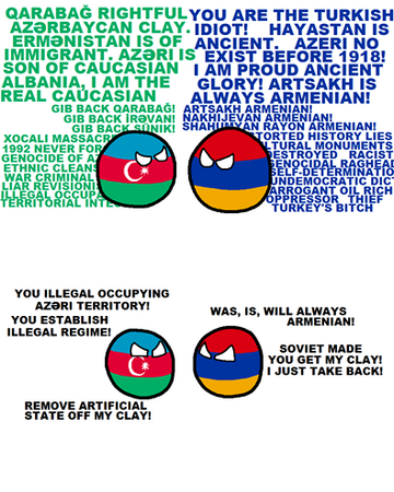 2016 Nagorno Karabakh Clashes Polandball Wiki Fandom