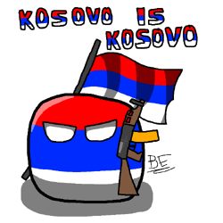 Kosovoiskosovo with flag and ak 47.png