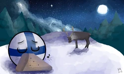 Finland with a reindeer.jpg