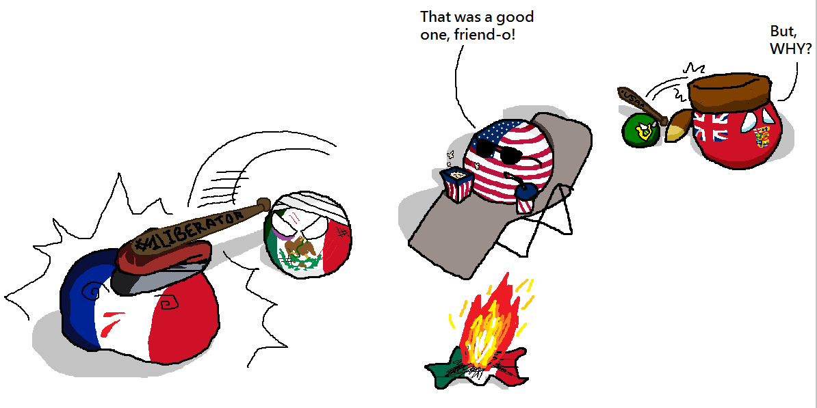 French Intervention In Mexico Polandball Wiki Fandom