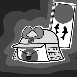 A samurai having a tea.png