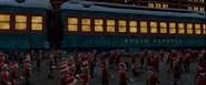 The elves marching to the North Pole Square