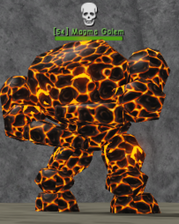 Magma Golem Polaris Wizard Simulator Wiki Fandom - roblox wizard simulator