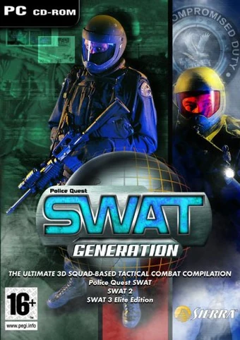 SWAT 3 Close Quarters Battle Elite + Police Quest SWAT 1 & 2 - PC Français - Version Boîte Bon état