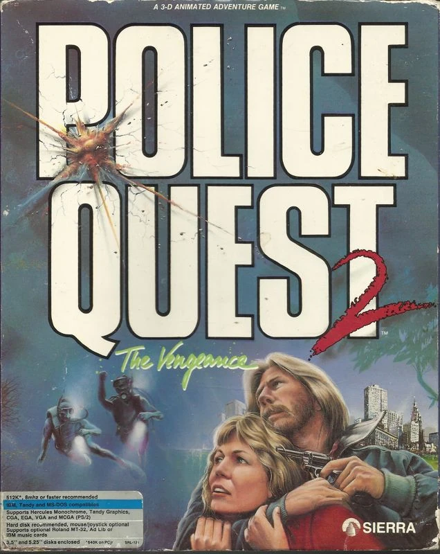 Police Quest II The Vengeance Police Quest Omnipedia Fandom