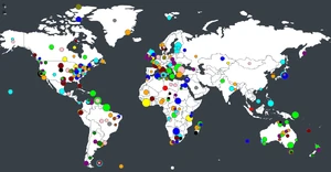 Top 250 Nations As Of The 08/08/18