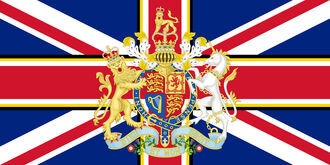 Commonwealth monarchy of the united kingdom flag by schneerfd59wyqk