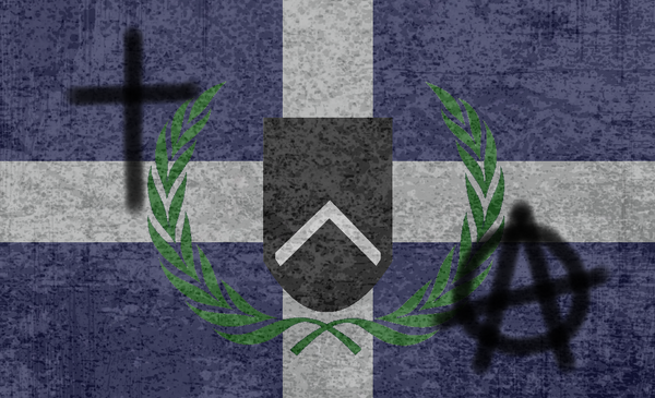 Rustic Cyberium battle flag