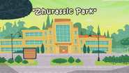 Zhurassic Park title card