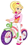 Polly's appearance was updated in 2009 with brigher colors and restyled hair.
