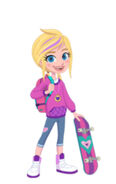 Polly Pocket's current interpretation, debuted in 2018