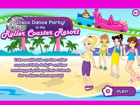 Disco Dance Party at Roller Coaster Resort | Polly Pocket Wiki | Fandom