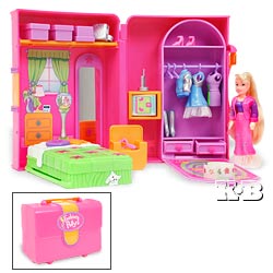 Fashion Polly! Super Stylin' Mall Polly Pockets ~ Missing Many Accessories  ;((